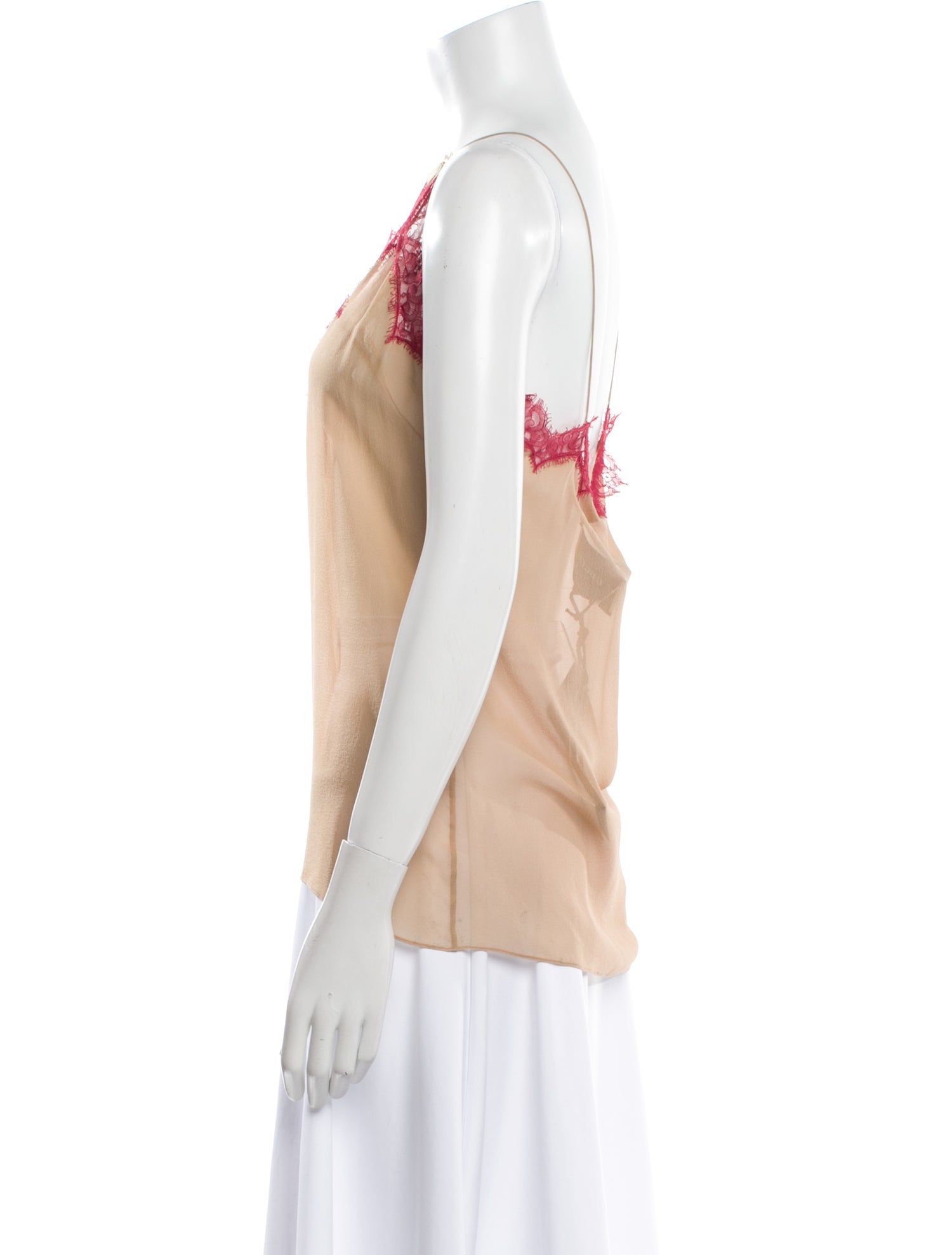 Gucci Silk V-Neck Blouse