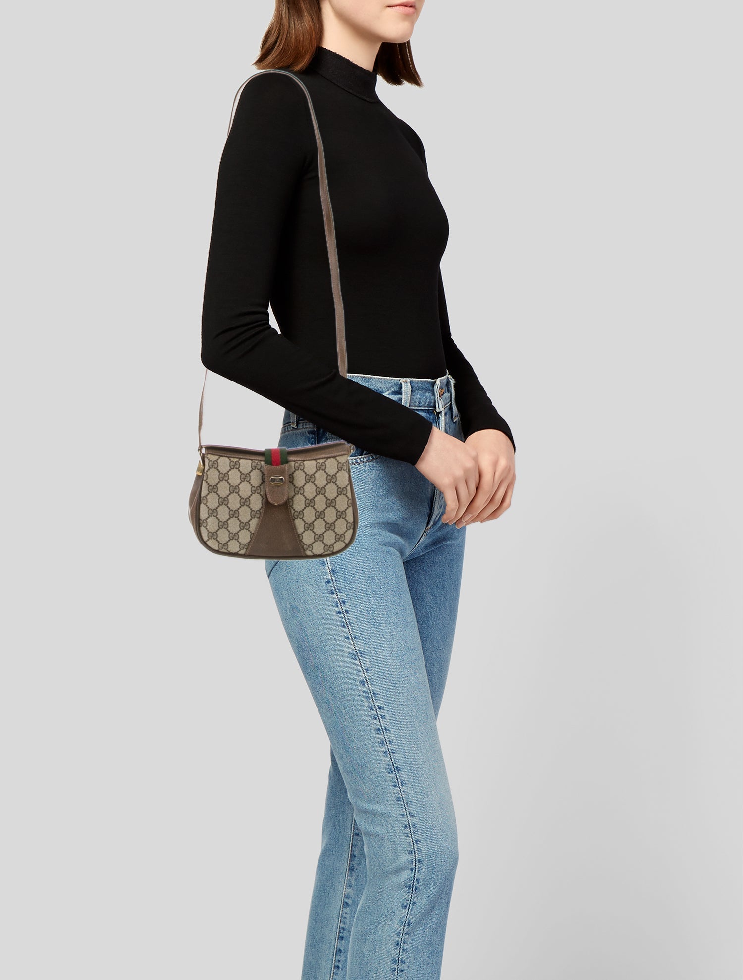 Gucci GG Supreme Crossbody Bag