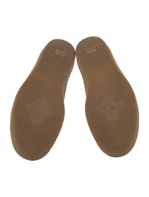 Gucci Web Accent Leather Sneakers