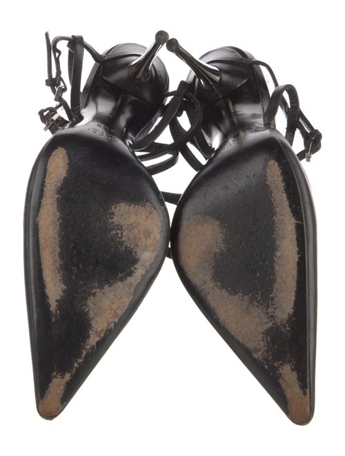 Gucci Leather D'Orsay Pumps