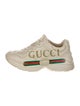 Gucci Web Accent Leather Chunky Sneakers