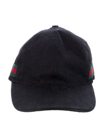 Gucci GG Canvas Web Accent Baseball Cap