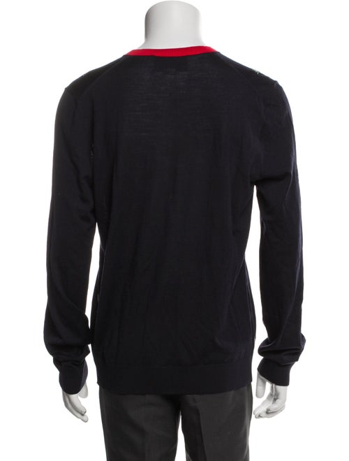 Gucci Bee Accent Wool Pullover