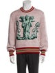 Gucci Wool Graphic Print Pullover