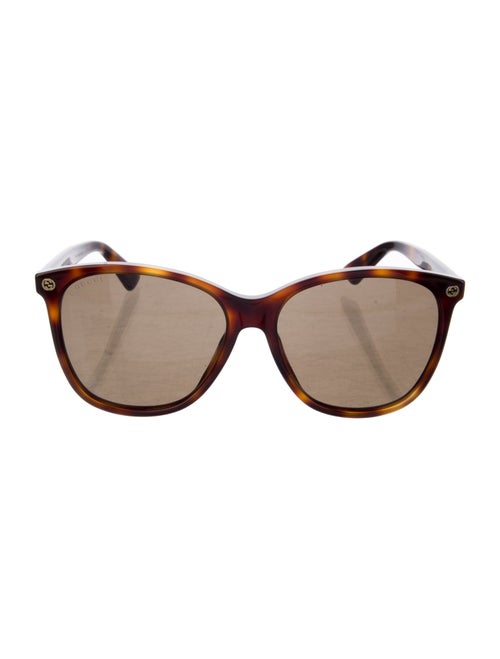 Gucci Interlocking G Logo Wayfarer Sunglasses
