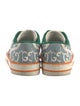 Gucci Web Accent Canvas Sneakers