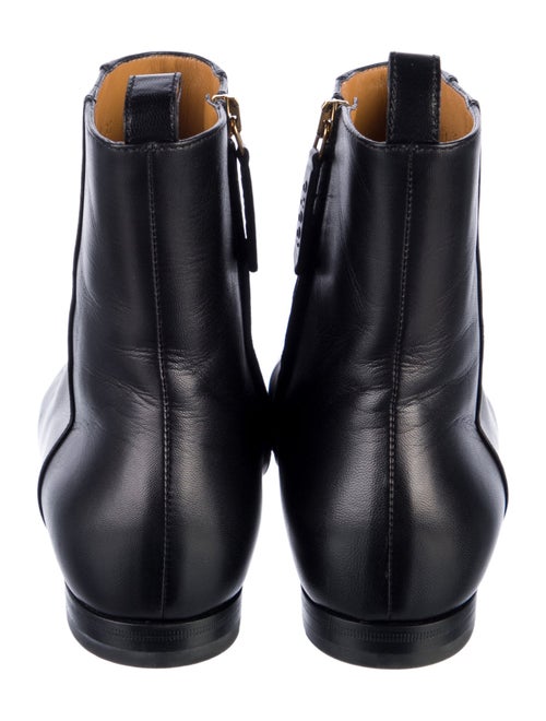 Gucci Horsebit Accent Leather Chelsea Boots