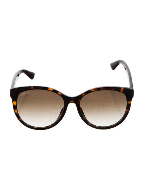 Gucci Double G Logo Oversize Sunglasses