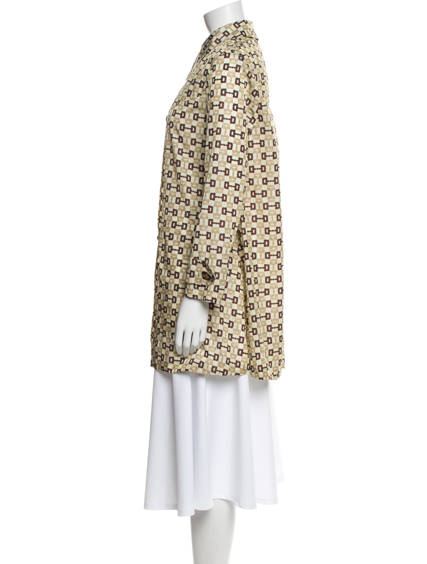 Gucci Nylon Printed Coat