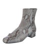 Gucci Snakeskin Animal Print Boots