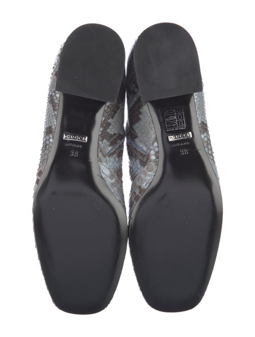 Gucci Snakeskin Animal Print Boots