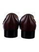 Gucci Double G Logo Leather Loafers