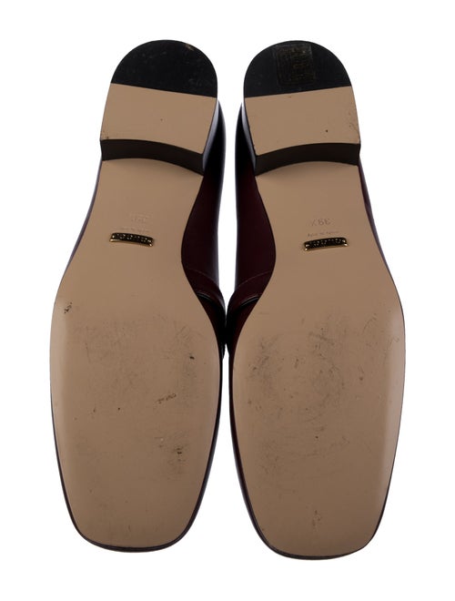 Gucci Double G Logo Leather Loafers