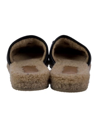 Gucci Horsebit Accent Leather Mules