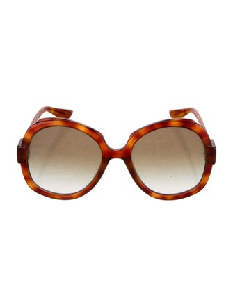 Gucci Interlocking G Logo Oversize Sunglasses