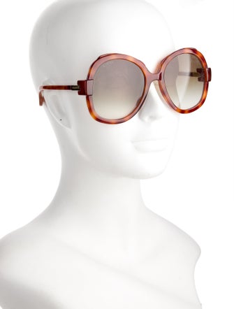 Gucci Interlocking G Logo Oversize Sunglasses