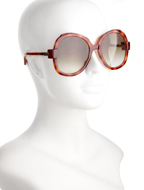 Gucci Interlocking G Logo Oversize Sunglasses