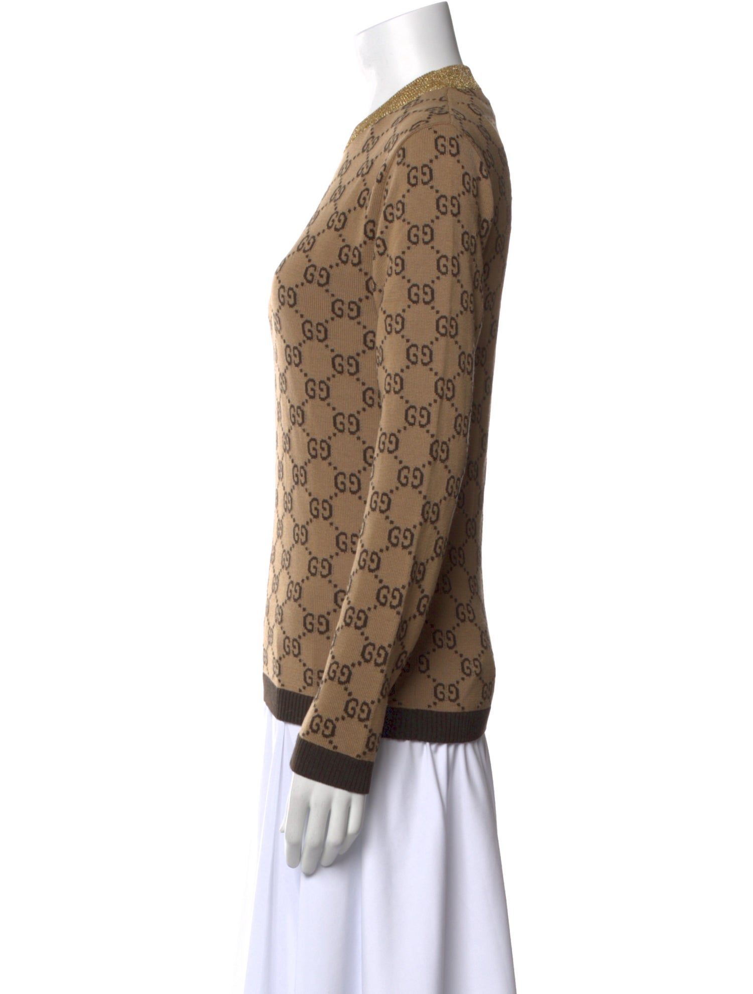 Gucci Wool Printed Sweater