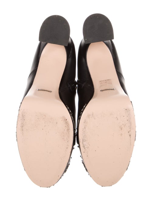 Gucci GG Logo Leather Boots