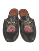 Gucci Horsebit Accent Leather Mules