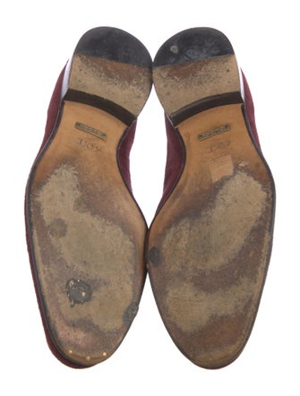 Gucci Suede Dress Loafers
