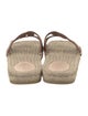 Gucci Interlocking G Logo Leather Espadrilles