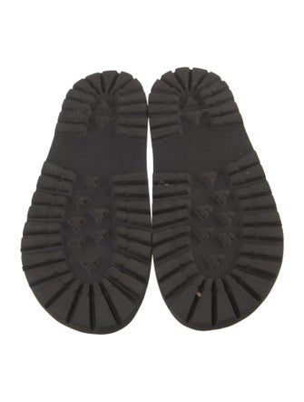 Gucci Web Accent Rubber Slides