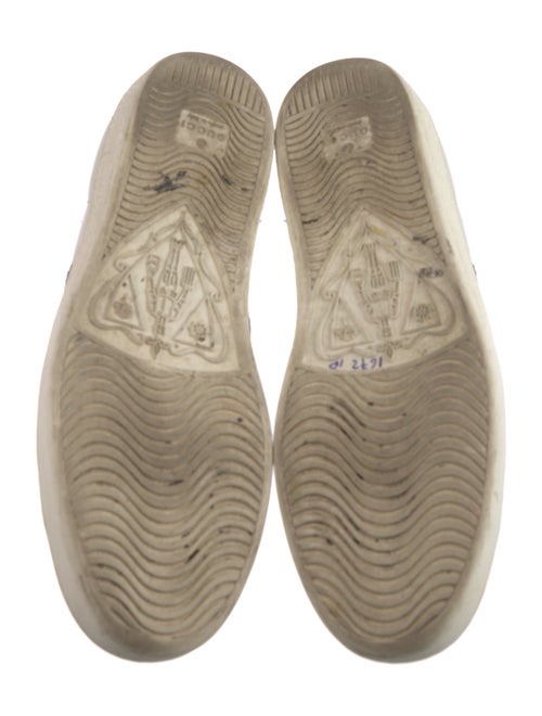 Gucci Sylvie Web Accent Leather Sneakers