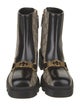 Gucci Printed Combat Boots