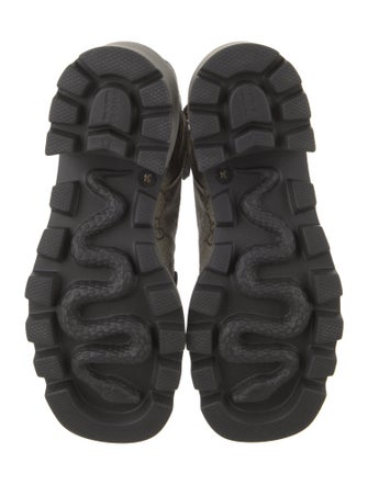 Gucci Printed Combat Boots