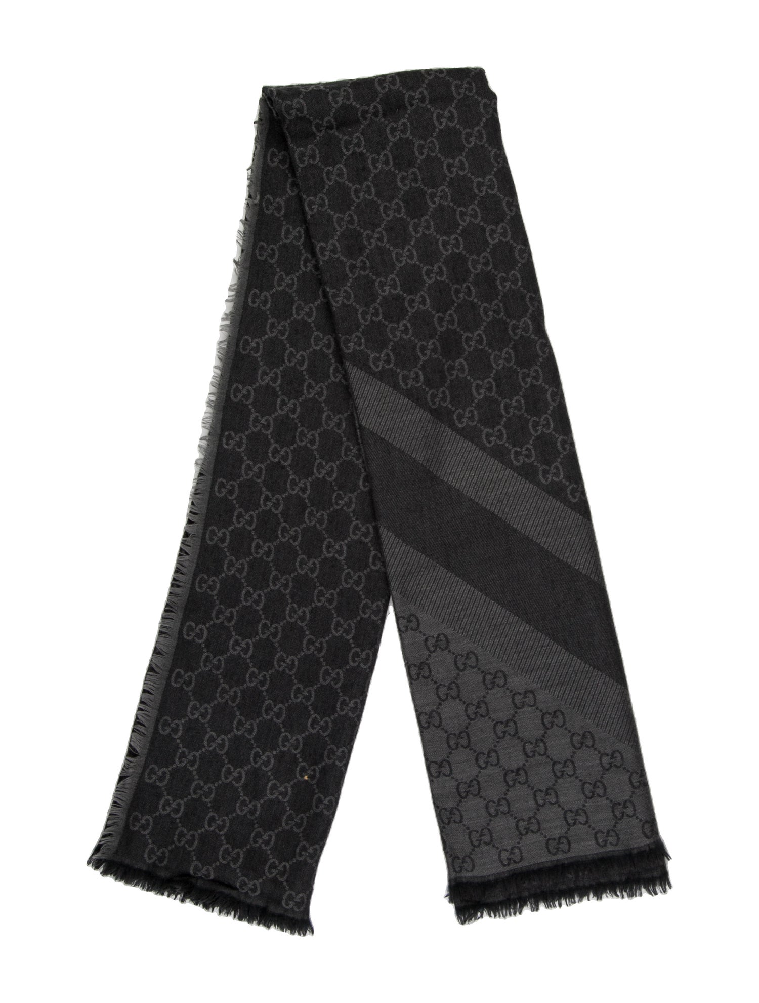 Gucci Wool GG Signature Shawl