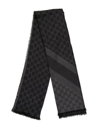 Gucci Wool GG Signature Shawl