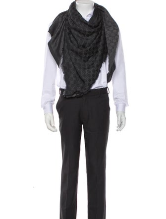 Gucci Wool GG Signature Shawl