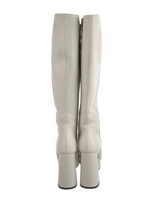 Gucci Interlocking G Logo Leather Boots