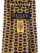 Gucci Pattern Print Silk Tie