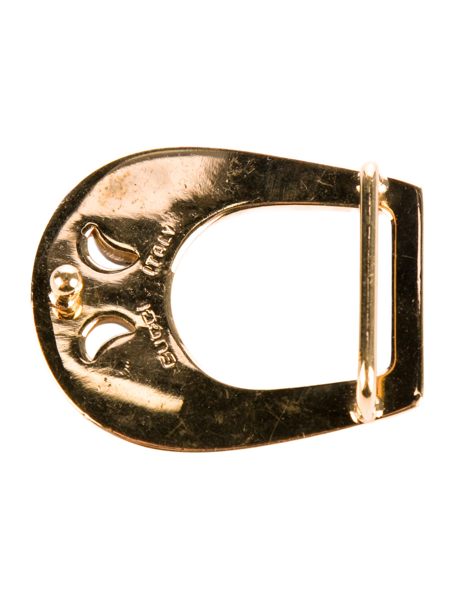 Gucci Gold Tone Belt Buckle