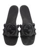 Gucci Interlocking G Logo Rubber Slides