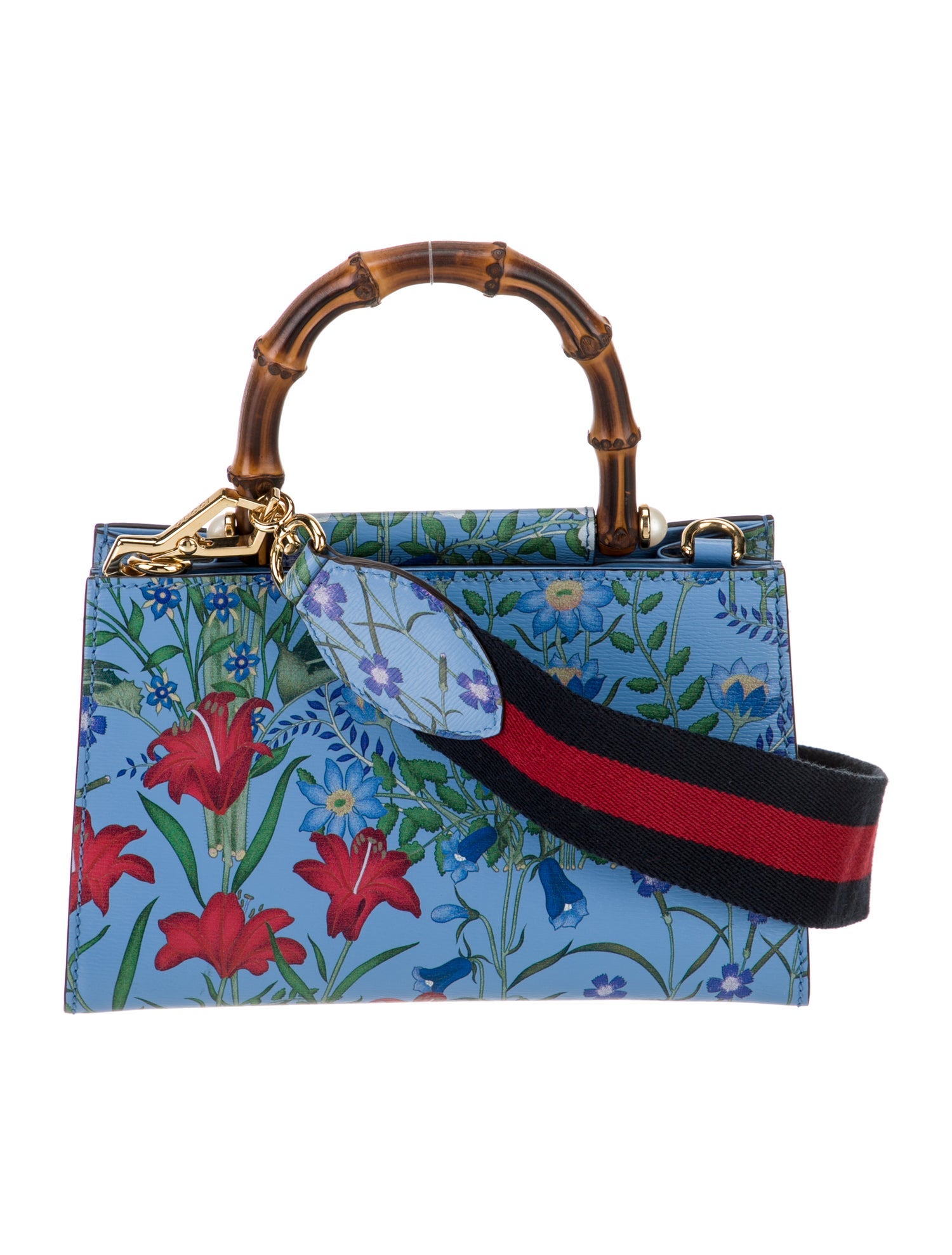 Gucci Sylvie Web Top Handle Bag