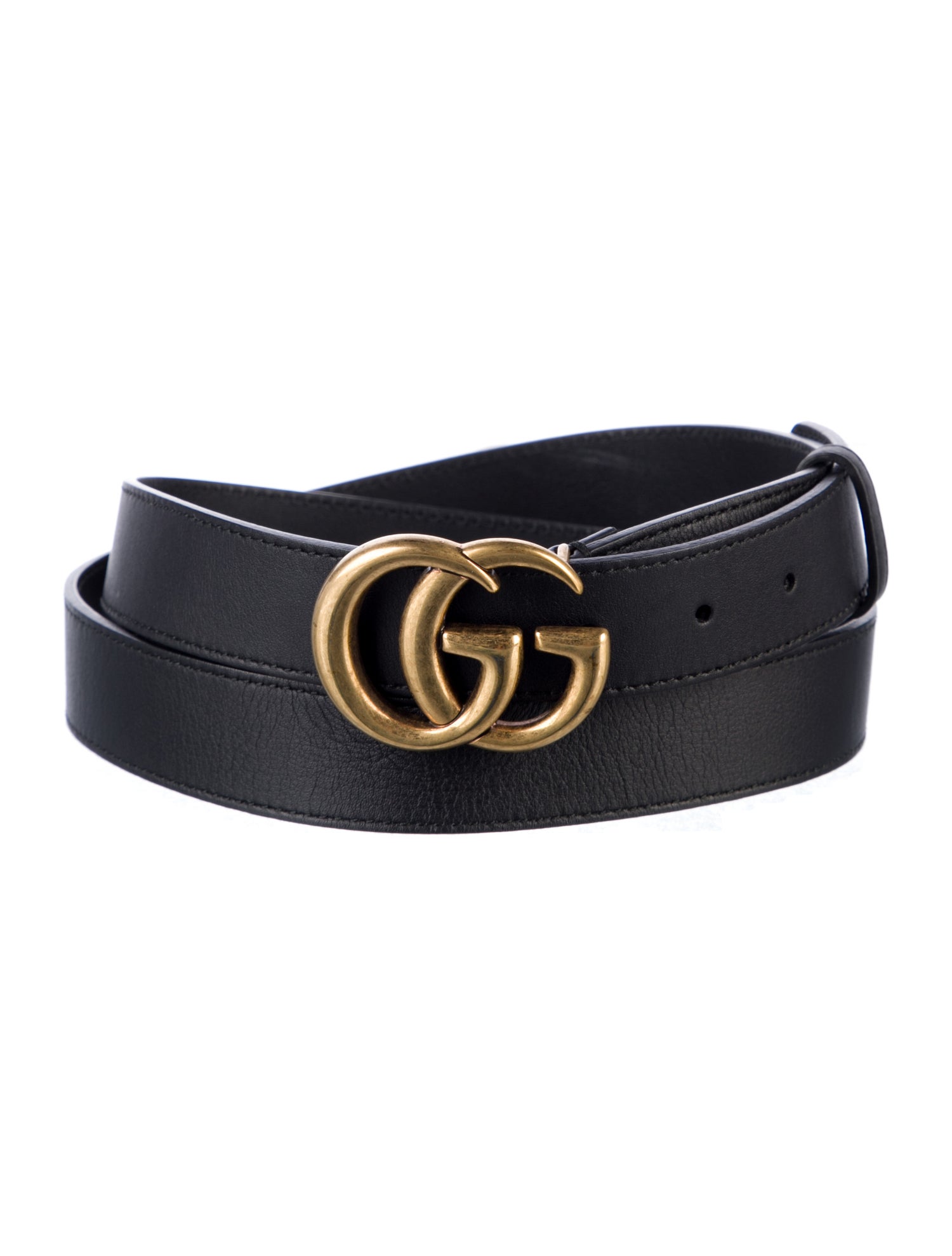 Gucci Double G Logo Wide Belt