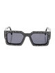 Louis Vuitton Faux Pearl Accents Square Sunglasses