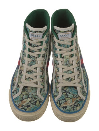 Gucci Sylvie Web Accent Canvas Sneakers