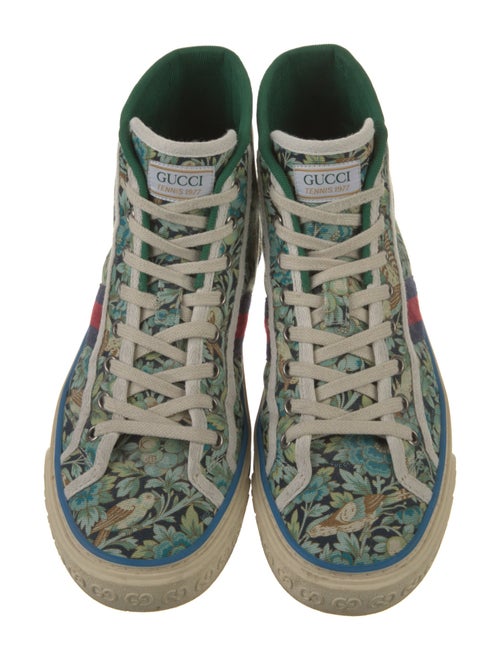 Gucci Sylvie Web Accent Canvas Sneakers