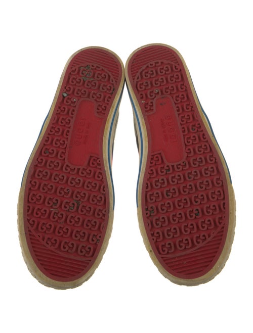 Gucci Sylvie Web Accent Canvas Sneakers
