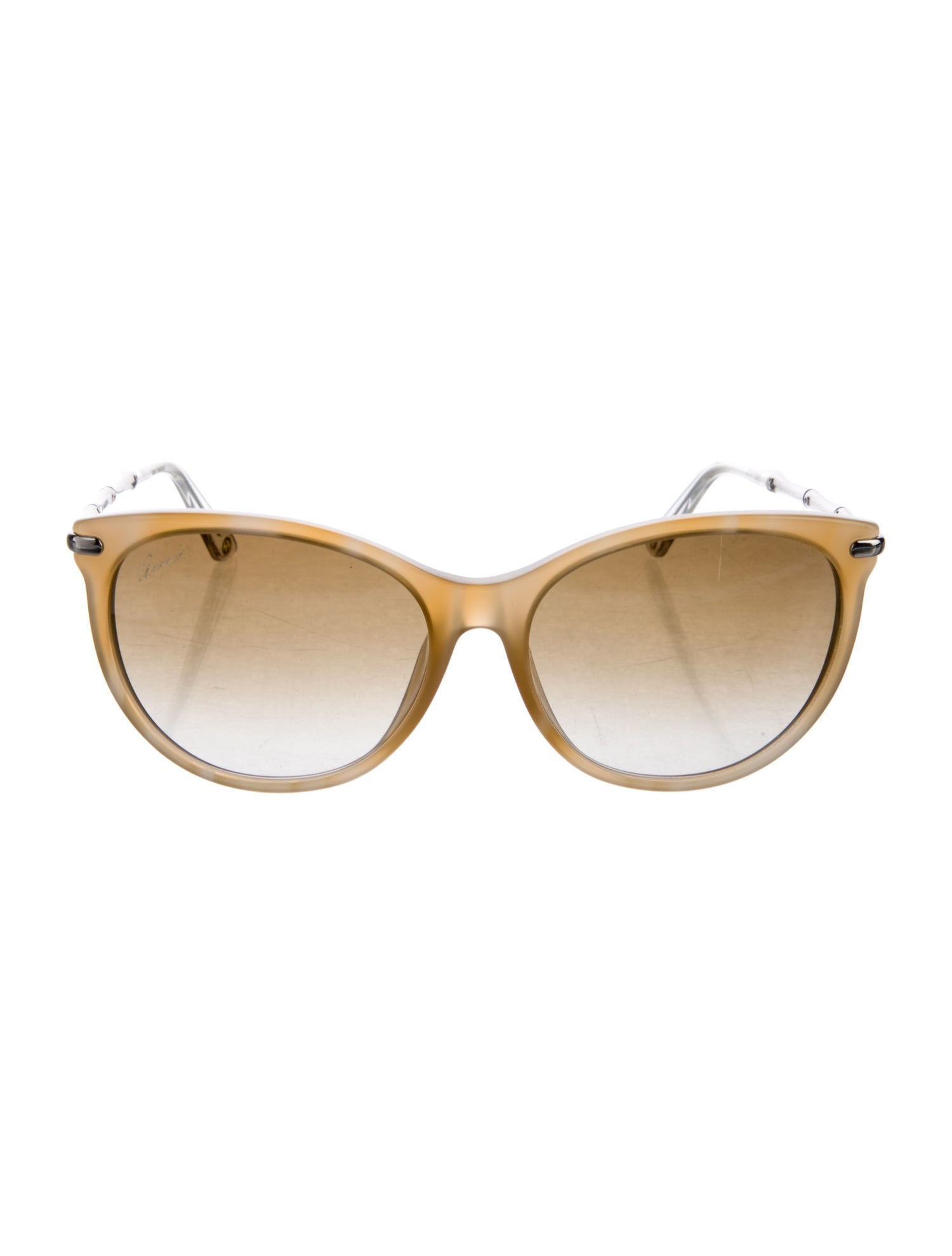 Gucci Interlocking G Logo Cat-Eye Sunglasses