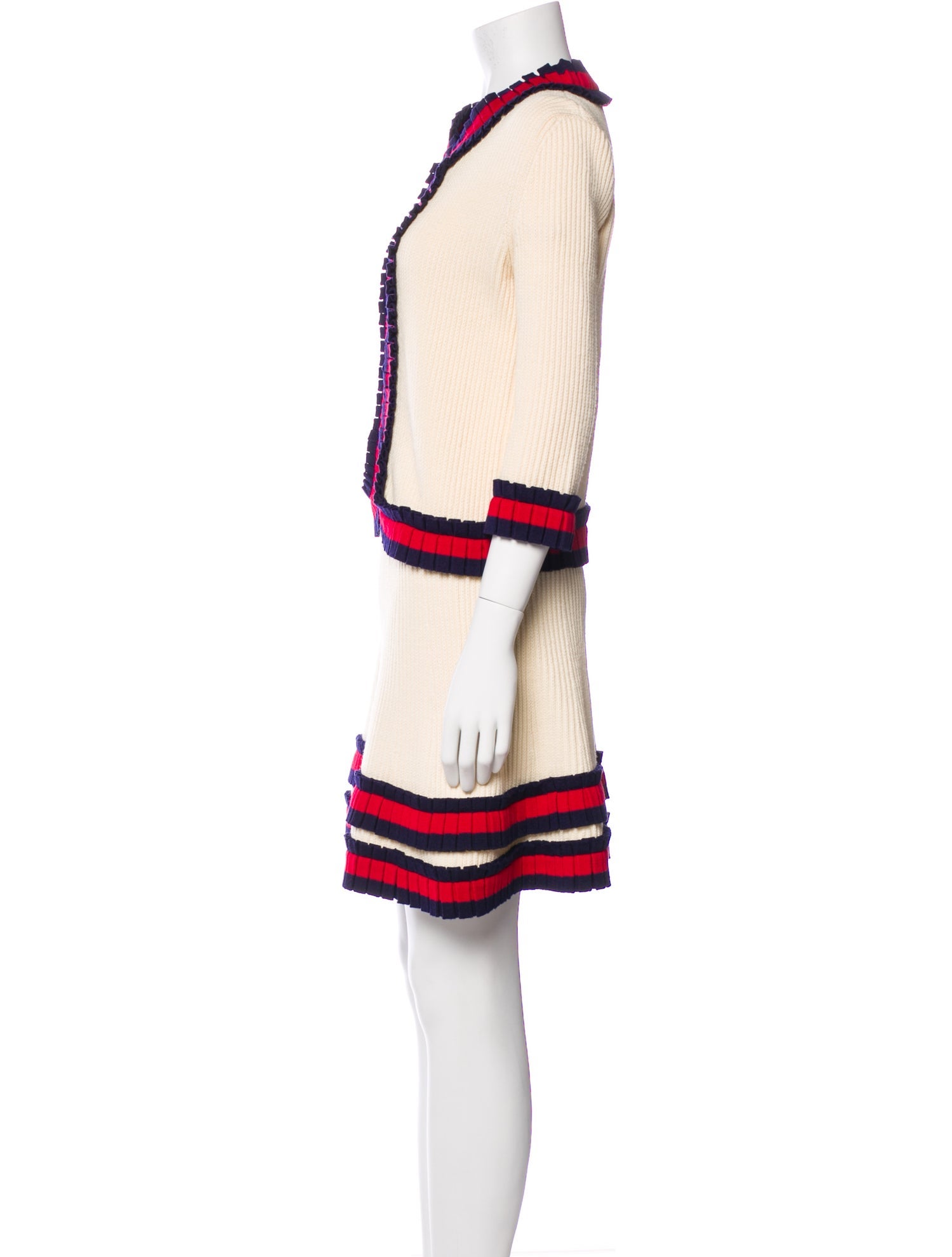 Gucci 2017 Wool Skirt Set