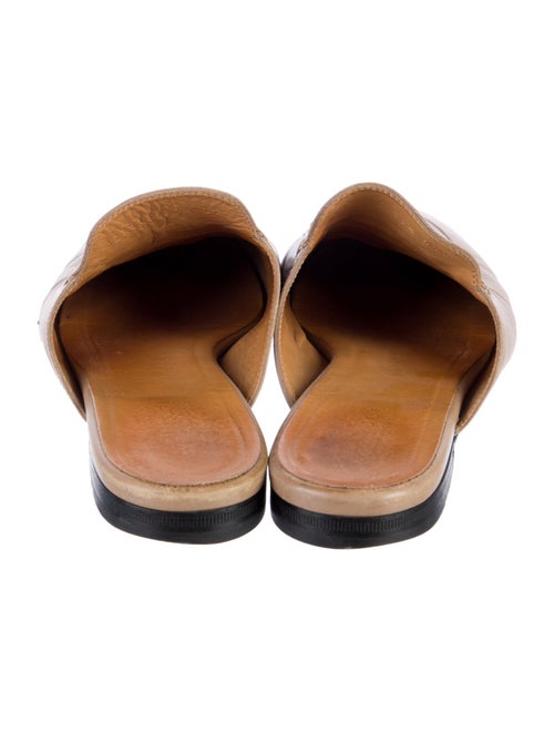 Gucci Horsebit Accent Leather Mules