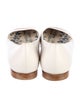 Gucci Flora Print Leather Ballet Flats