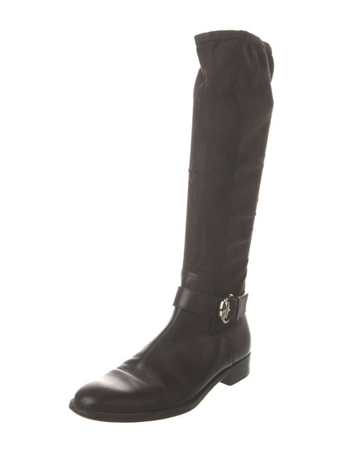 Gucci Leather Riding Boots