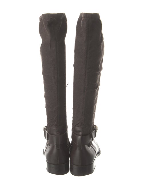 Gucci Leather Riding Boots