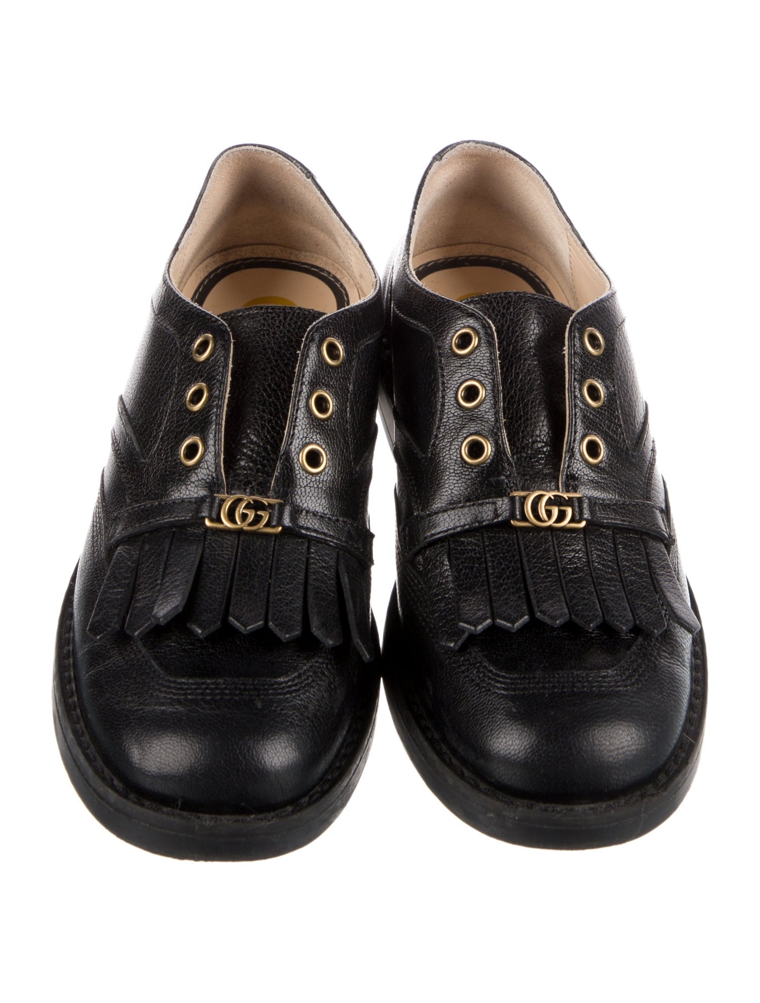 Gucci Boys' Leather Oxford Derby Shoes